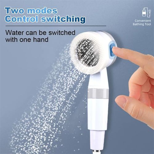Outdoor Camping Shower Portable Electric Shower Gadget Waterproof 5000mAh Rechargeable Battery Powered for Hiking (Basic Car Wash Nozzle)