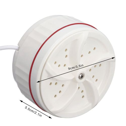 Folding mini washing machine small student dormitory ultrasonic vibration portable laundry artifact