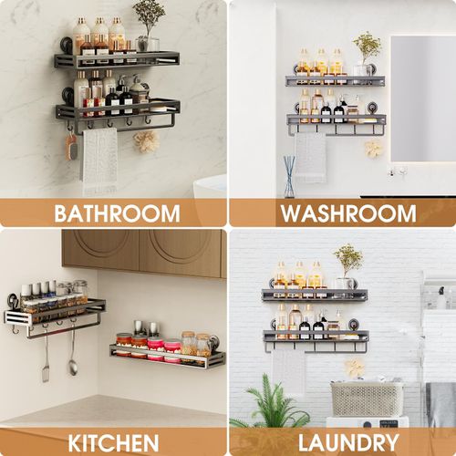 Suction cups, towel racks, non-perforated, toilet shelves, toilets, toilets, pendants, storage