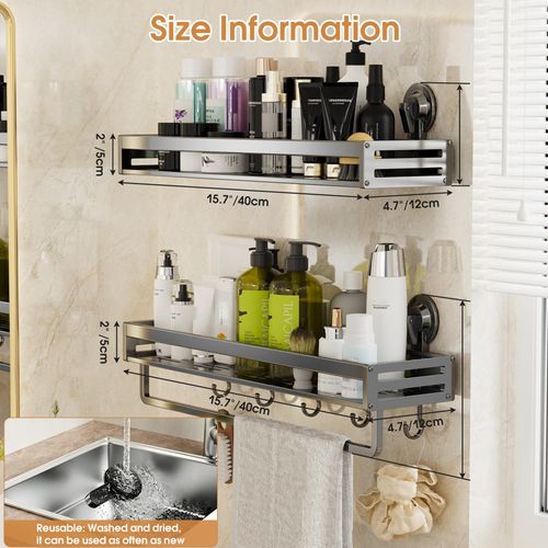 Suction cups, towel racks, non-perforated, toilet shelves, toilets, toilets, pendants, storage