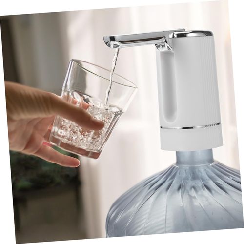 Electric Water Pump Fast Dispensing Portable Foldable Dispenser Battery Operated Home Office Use