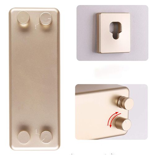 Retractable Clothesline Invisible Retractable Clothesline Wire Drying Rack Household Clothesline Clothesline (Gold), 4.2m