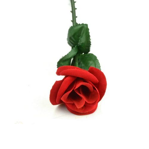 Classic stage magic appears rose silk flower magic folding rose magic props toy