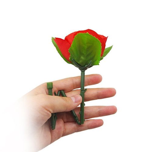 Classic stage magic appears rose silk flower magic folding rose magic props toy