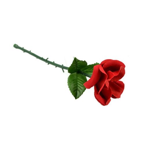 Classic stage magic appears rose silk flower magic folding rose magic props toy
