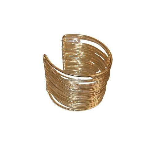 European and American exaggerated multi-layer hollow armbands, open bracelets, niche creative design bracelets, personality cold wind bracelets
