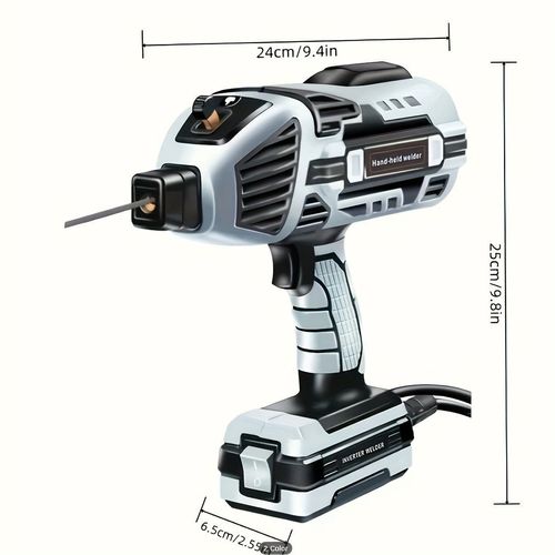 Foreign trade 110v American standard handheld electric welding machine, European standard 220V gray household small mini portable inverter welding machine