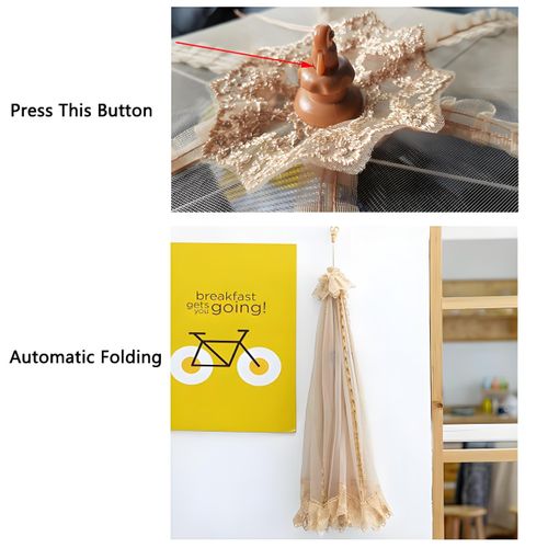 Shuwan breathable meal cover, new foldable table cover, food cover, dustproof, insect and fly proof, household vegetable cover umbrella