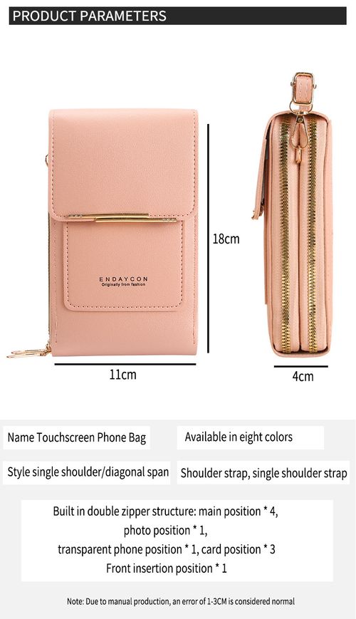 Crossbody multi-purpose mobile phone bag