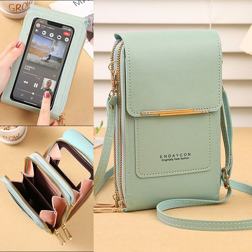 Crossbody multi-purpose mobile phone bag
