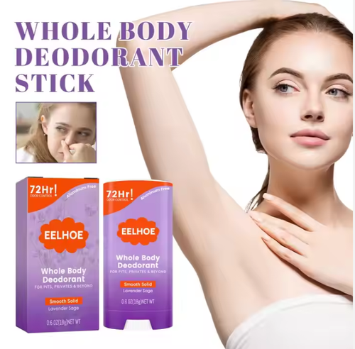 Private Label Oem Custom logo Eelhoe Keeps Fragrance Refreshes Lightens Covers Body Odors Body Care Stick