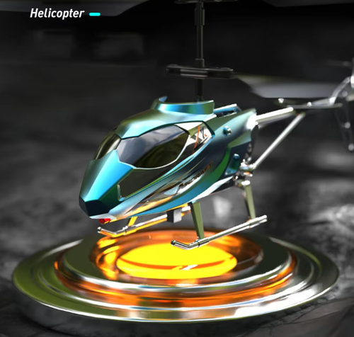 of New 3.5-inch Remote Control Helicopter USB Charging, Crash Resistant, and Remote Control Aircraft Model Toys