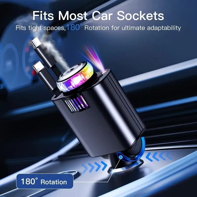 Smart Aromatherapy Starry Sky Car Charger