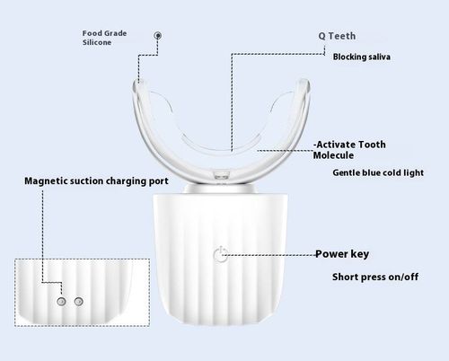 Cold light dental beauty device home teeth whitening brightness dental care teeth