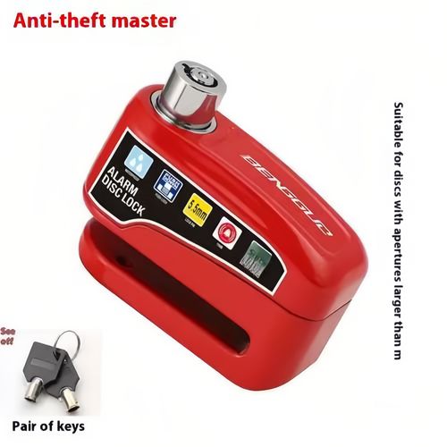 Motorcycle disc lock