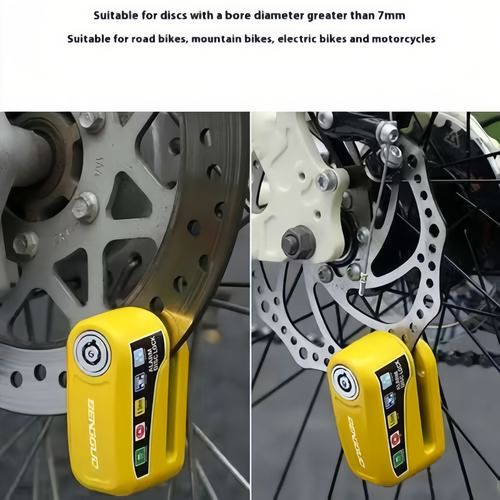 Motorcycle disc lock