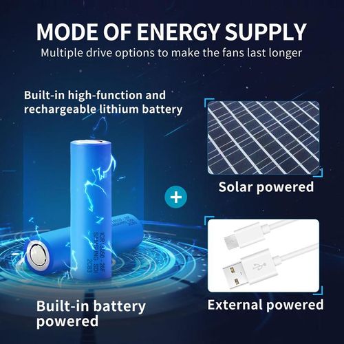 🔥2025 New Solar Fan Outdoor Fishing Hat