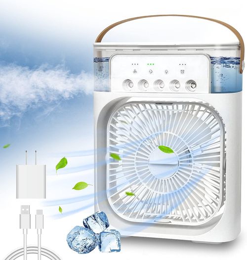 🔥Air Cooler Fan+Perfume Spray