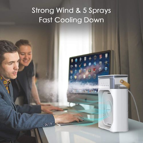 🔥Air Cooler Fan+Perfume Spray
