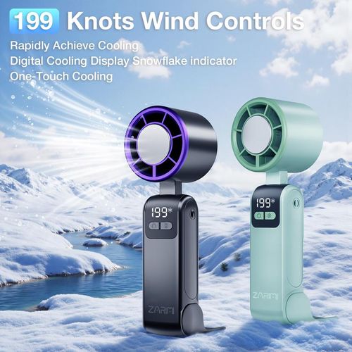 🔥Multifunctional Portable Turbo Handheld Cooling Fan