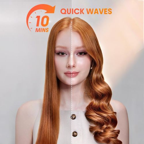 🔥SHEGLAM Hair Automatic Curling Iron 1.25 Inch with 3 Temperatures, 2-Way Rotation, Anti-Scald, Anti-Tangle, Automatic Shut-Off, Hair Styling Tool Swivel Cord Barrel Hair Curler Rizador De Pelo