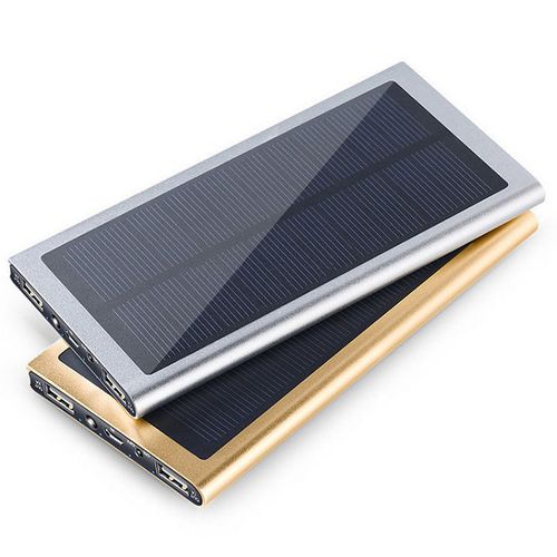 Solar Panel Phone Charger Powerbank Mini 80,000 Mah Manufacturer Led Portable Battery with