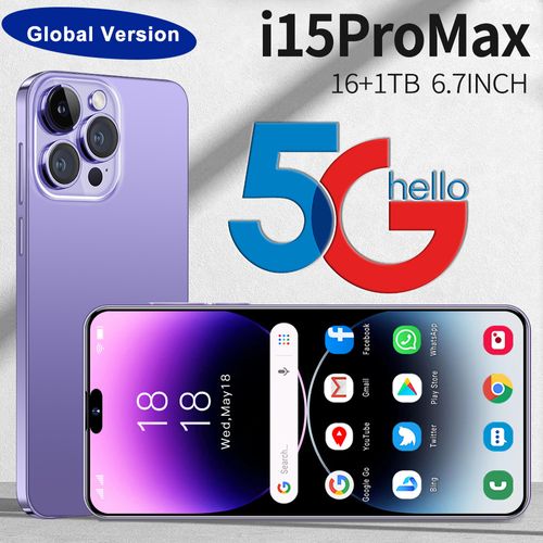 2025 Brand New Smartphone 15 Pro Max Phone 1tb Original Unlocked I15 Cell Phone 6.7 Inch Global Version Mobile Phones 5g