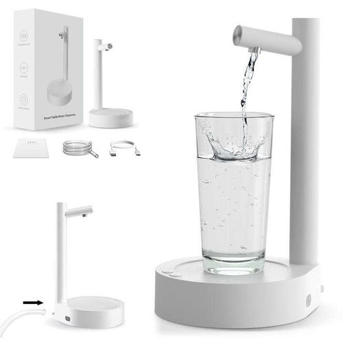 Portable Automatic Water Dispenser Wireless Electric Water Bottle Pump Usb Charging Desk Smart Table Water Dispenser