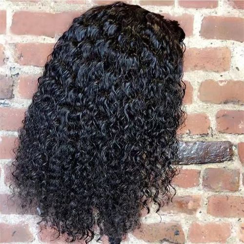 clavicle straight real hair wig