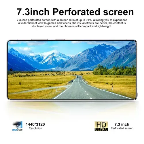 Imitation Samsung S25 Smartphone - 16GB+1TB