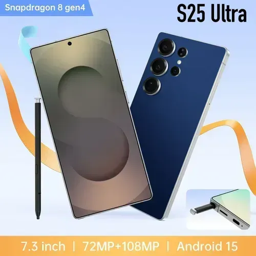 Imitation Samsung S25 Smartphone - 16GB+1TB