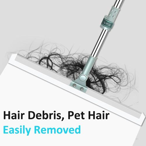 Magic Scrub Broom, Magic Scrubroom, 3-in-1 Multifunction Magic Broom, Silicone Broom Pet Hair Remover, Squeegee Broom for Floor Window, Wet and Dry Use