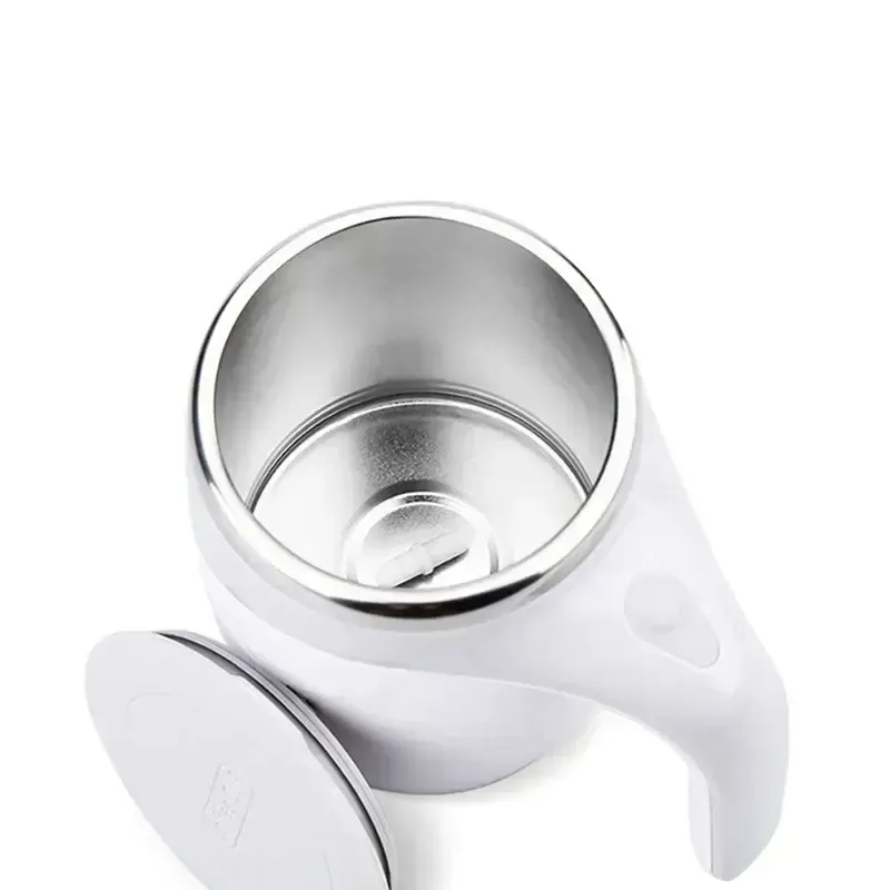 Automatic stirring cup mug rechargeable portable coffee electric stirring stainless steel rotating magnetic household drinking tool