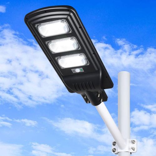 LED Integrated Solar Street Light Human Body Radar Sensor New IP66  65 ABS Body Reflective Cup for Rural Outdoor Road Application