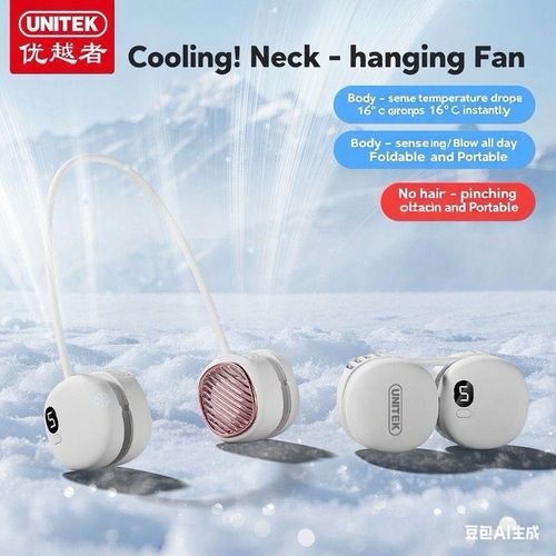 Custom Outdoor Sport Office Rechargeable Handing Fan for Cute Gift Lightweight Wearable Neck Fan Portable Cooling Fan