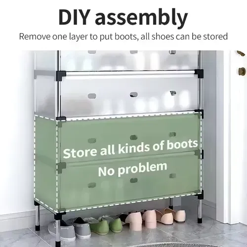 👟 Multi-Tier Dust-Proof Shoe Rack 🌟