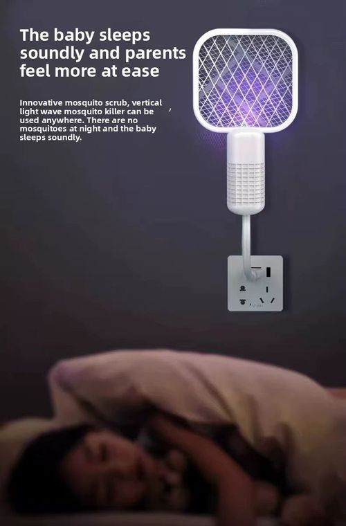 50% OFF 🔥Hot Sale Mini Outdoor Electric Purple LED Bug Zapper Mosquito Swatter Effective for Flies