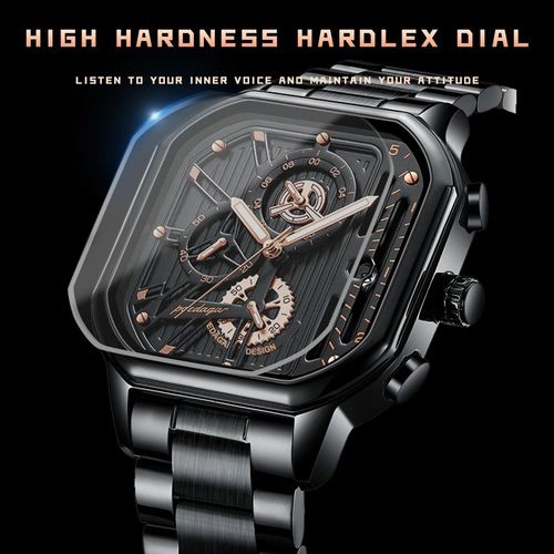 Swiss Men's Watch Waterproof Luminous Calendar Quartz Watch