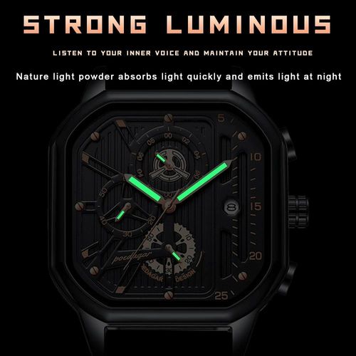 Swiss Men's Watch Waterproof Luminous Calendar Quartz Watch
