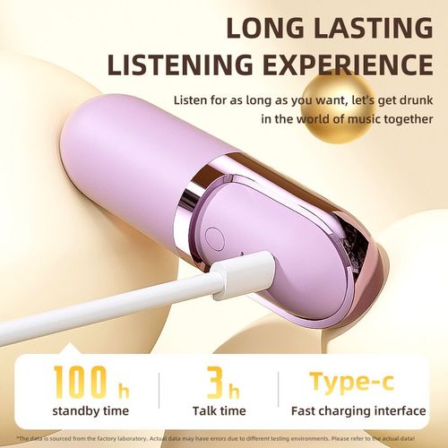 2025 Design S13 Earphone Vibration Massage and Listening Wireless Earbuds with Multiple Function Pill-shape Wireless Headphones