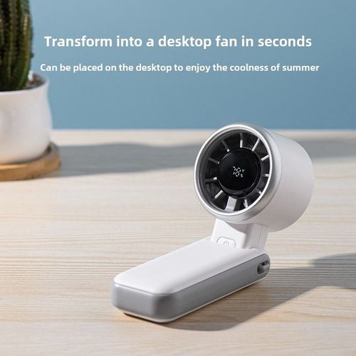 Super Power Portable Cooling Handheld Turbo Portable Folding Personal Fan
