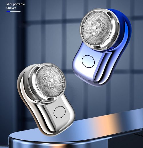 New Mini Portable Pocket Shaver Waterproof Wet and Dry Electric Razor Rechargeable Shaving Machine Travel Portable Shaver