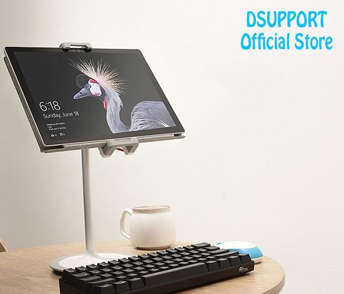 4.7-12.9 Inch Aluminum Alloy Desktop Stand for iPad Pro iPhone Surface Book Tablet PC Stand