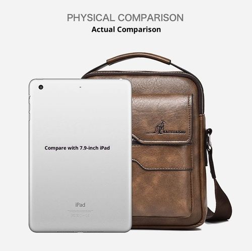 New Arrivals Men's Multi-Functional Business Shoulder Bag Crossbody Bag Oxford Texture Lightweight for Business Use