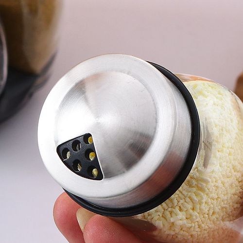 360 Degree Revolving Spice Rack Organizer Glass Bottle Seasoning Racks