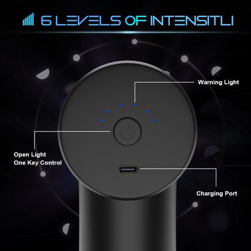 Best-selling Portable Cordless Mini Fascia Gun Full Body Deep Muscle Tissue Massage Device Electronic Handheld Vibration Therapy