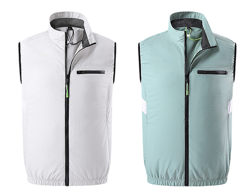 Sporty Thin Cooling Vest for Outdoor Work Fishing Climbing-Stock Air Conditioner Vest for Cooling
