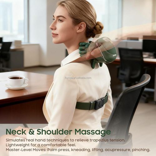 Shoulder &Neck MassageMaster-Acupressure BackMassager+Lower AbdomenRelief