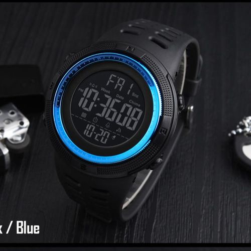 50% OFF Waterproof, shockproof, large-screen, multi-functional sports electronic watch.