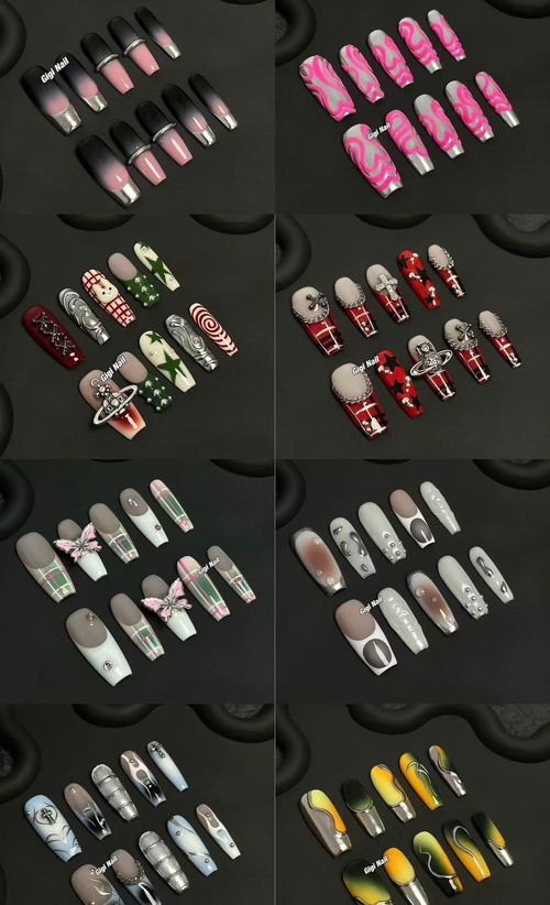 The new handcrafted, custom-made press-on nails are reusable, offering a high-end, luxurious feel.
